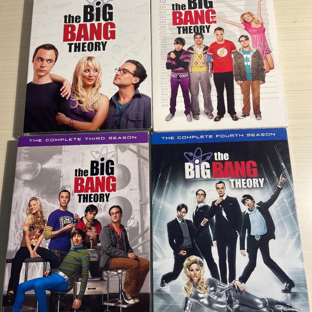 The Big Bang Theory- Season's 1-4 DVD Collection